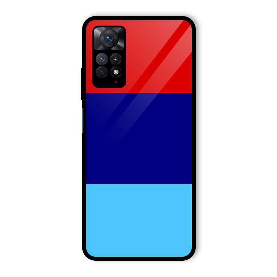 Armed Forces Stripes Glass Back Case for Redmi Note 11 Pro Plus 5G
