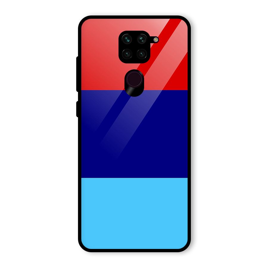 Armed Forces Stripes Glass Back Case for Redmi Note 9
