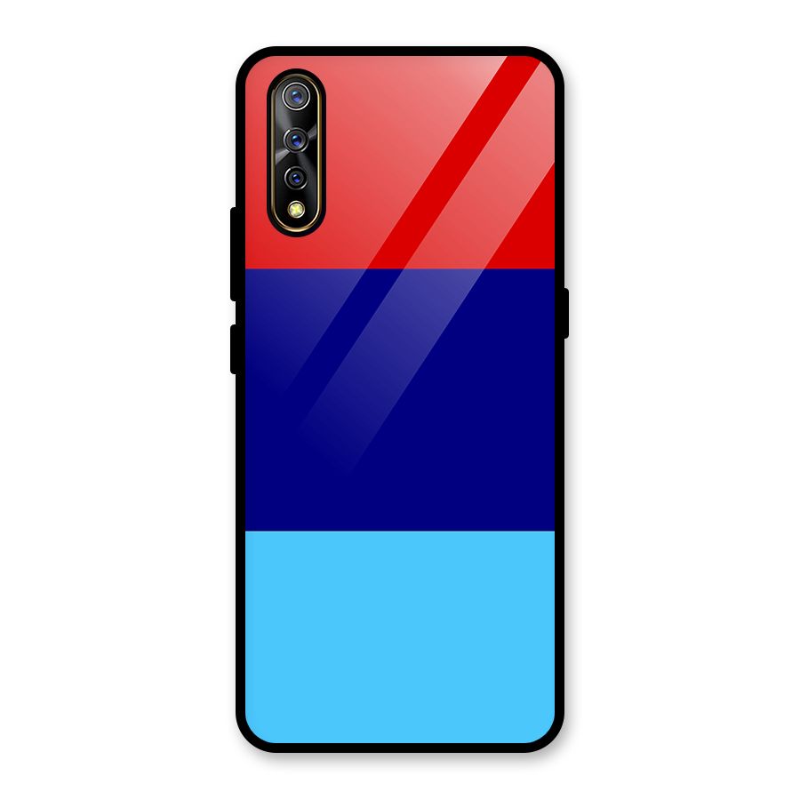 Armed Forces Stripes Glass Back Case for Vivo S1
