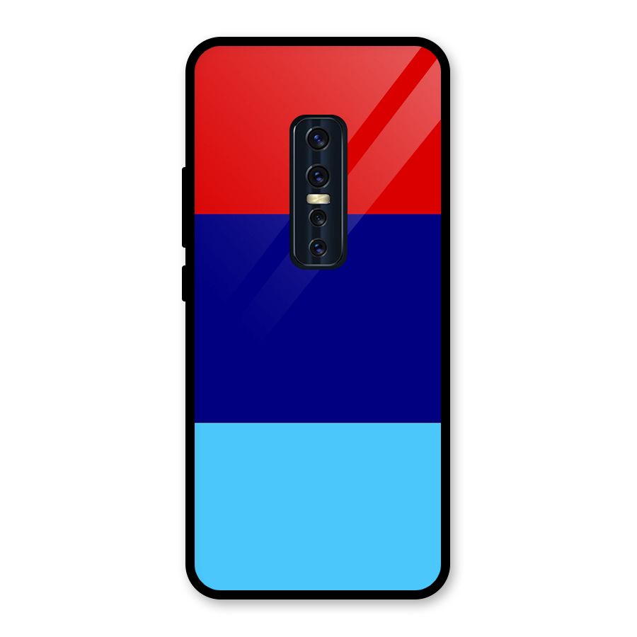 Armed Forces Stripes Glass Back Case for Vivo V17 Pro