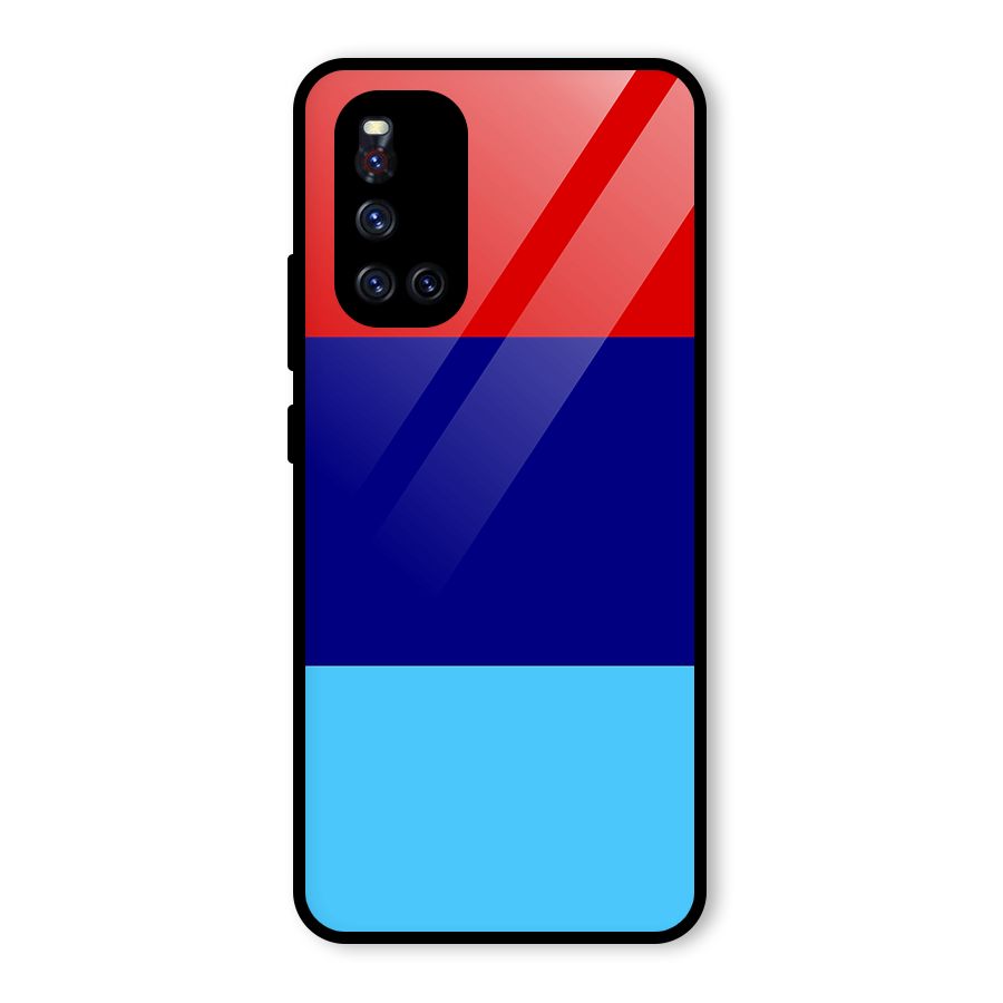 Armed Forces Stripes Glass Back Case for Vivo V19