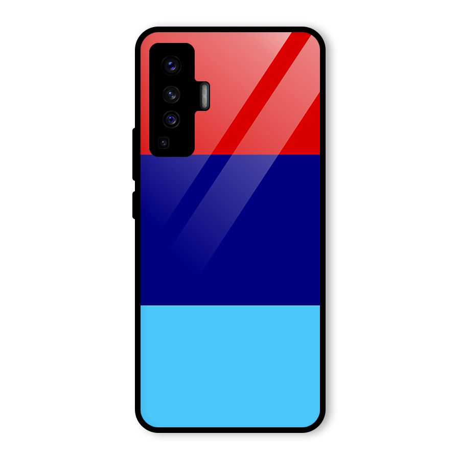Armed Forces Stripes Glass Back Case for Vivo X50