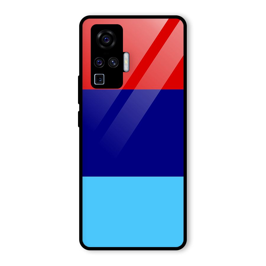 Armed Forces Stripes Glass Back Case for Vivo X50 Pro