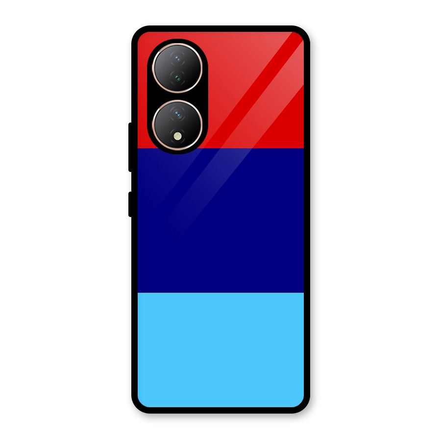 Armed Forces Stripes Glass Back Case for Vivo Y100A
