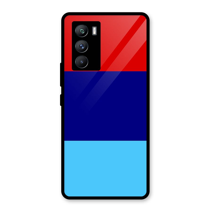 Armed Forces Stripes Glass Back Case for Vivo iQOO 9 SE