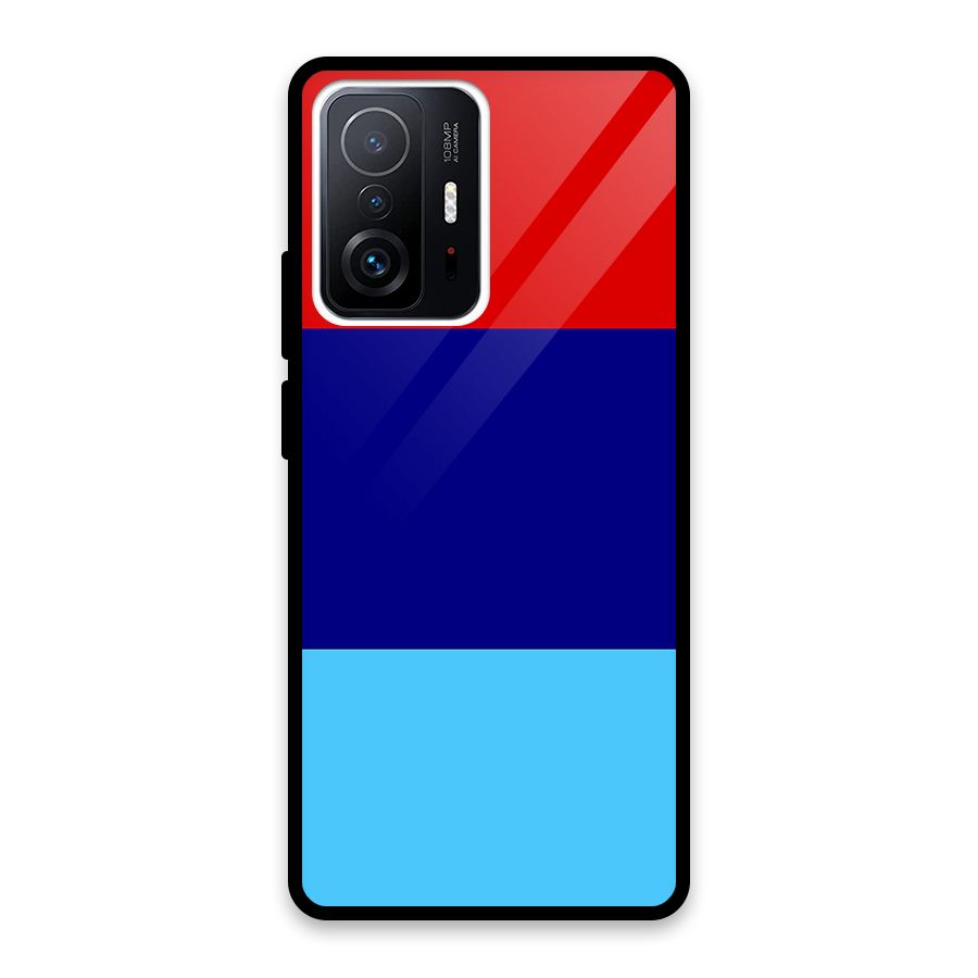 Armed Forces Stripes Glass Back Case for Xiaomi 11T Pro