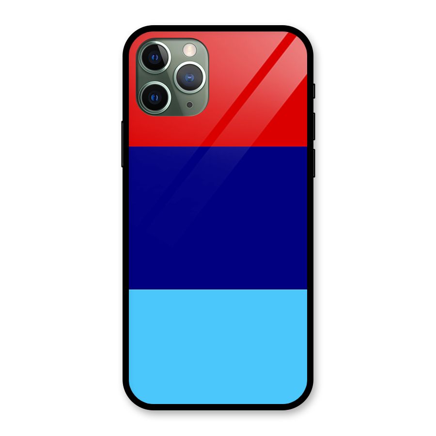 Armed Forces Stripes Glass Back Case for iPhone 11 Pro