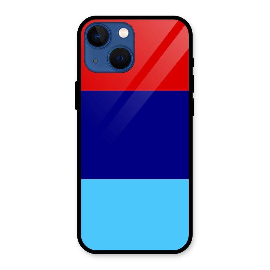 Armed Forces Stripes Glass Back Case for iPhone 13 Mini