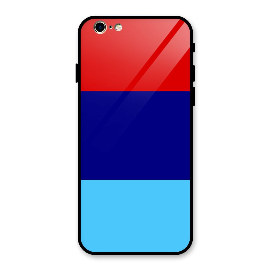 Armed Forces Stripes Glass Back Case for iPhone 6 6S