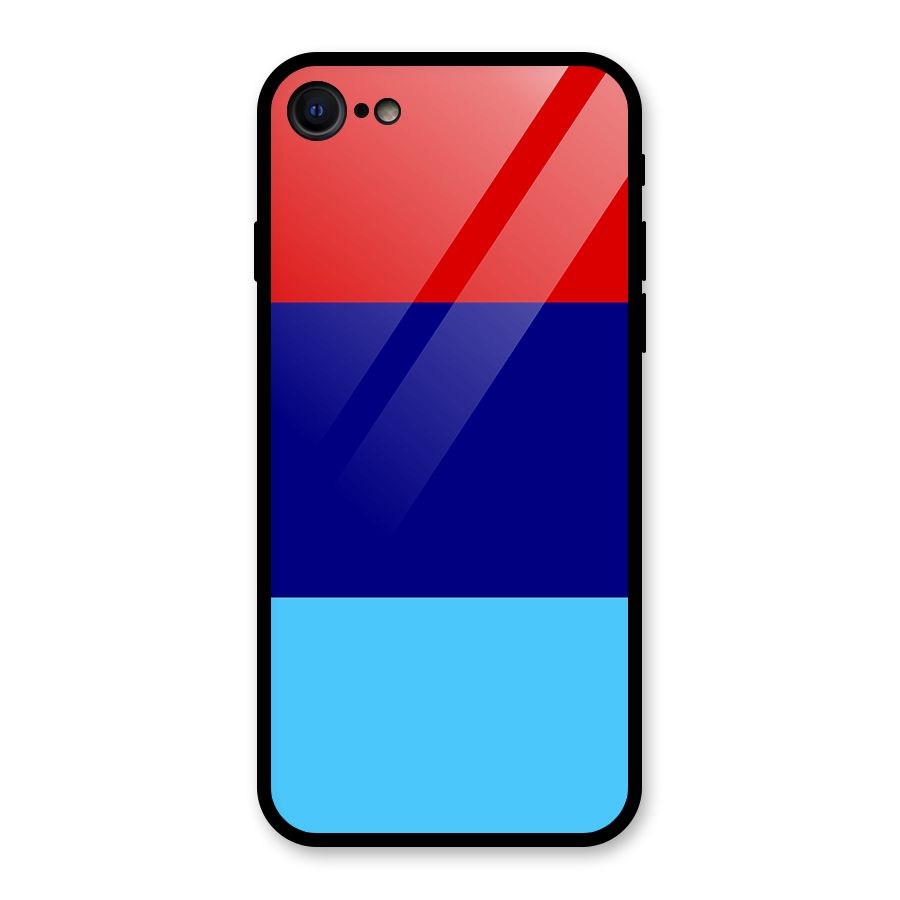 Armed Forces Stripes Glass Back Case for iPhone 7