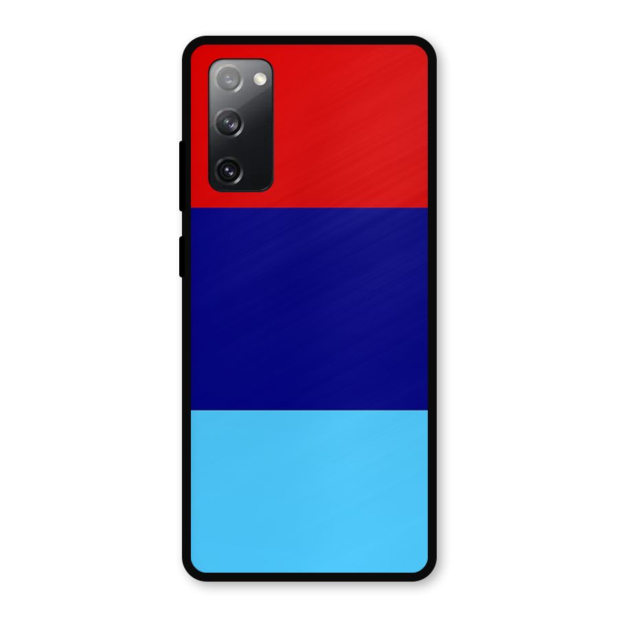 Armed Forces Stripes Metal Back Case for Galaxy S20 FE 5G