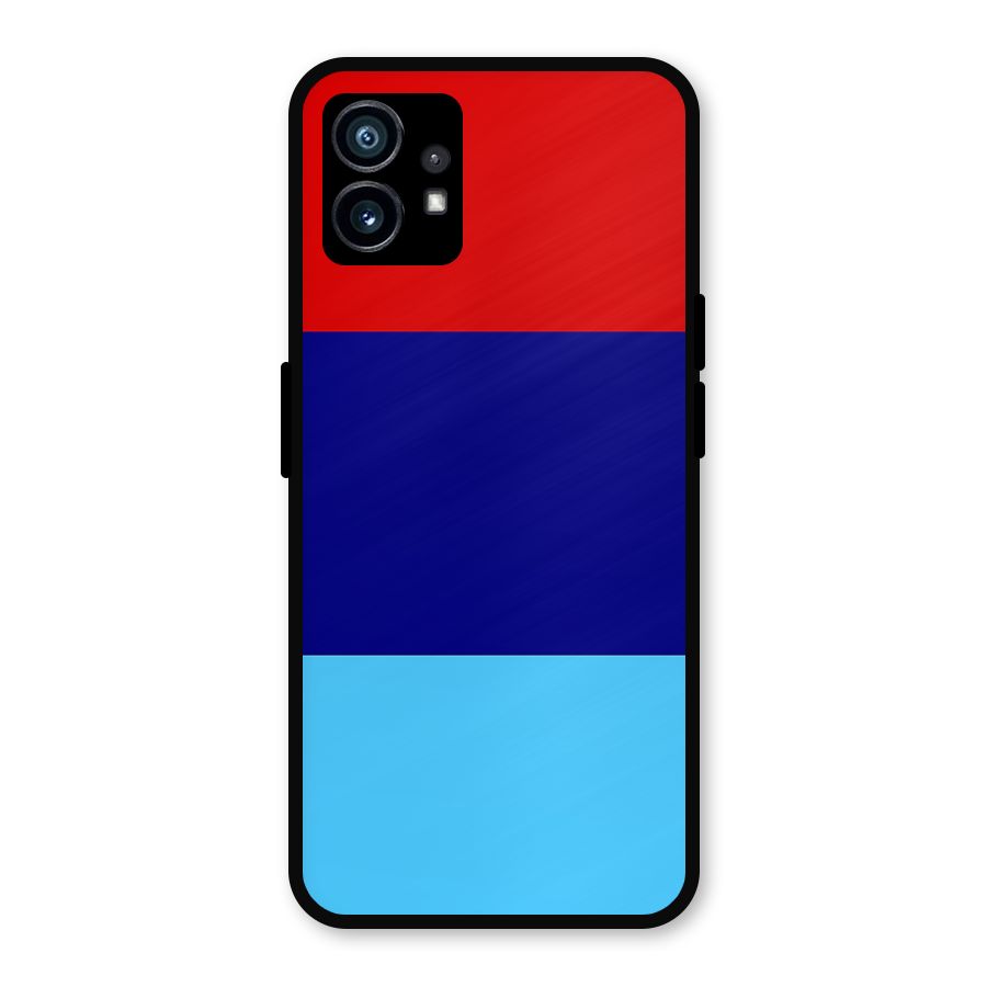 Armed Forces Stripes Metal Back Case for Nothing Phone 1