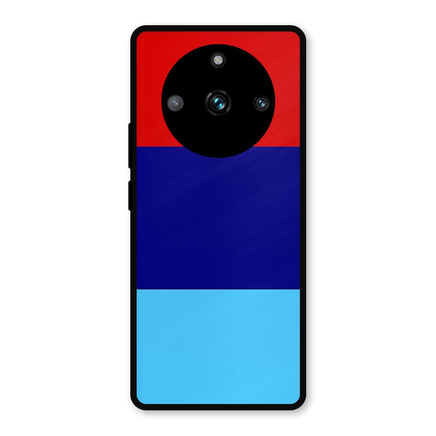 Armed Forces Stripes Metal Back Case for Realme 11 Pro
