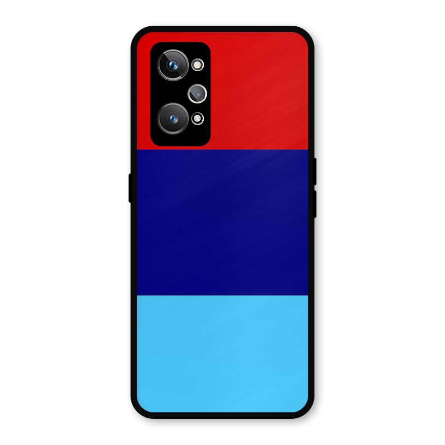 Armed Forces Stripes Metal Back Case for Realme GT 2