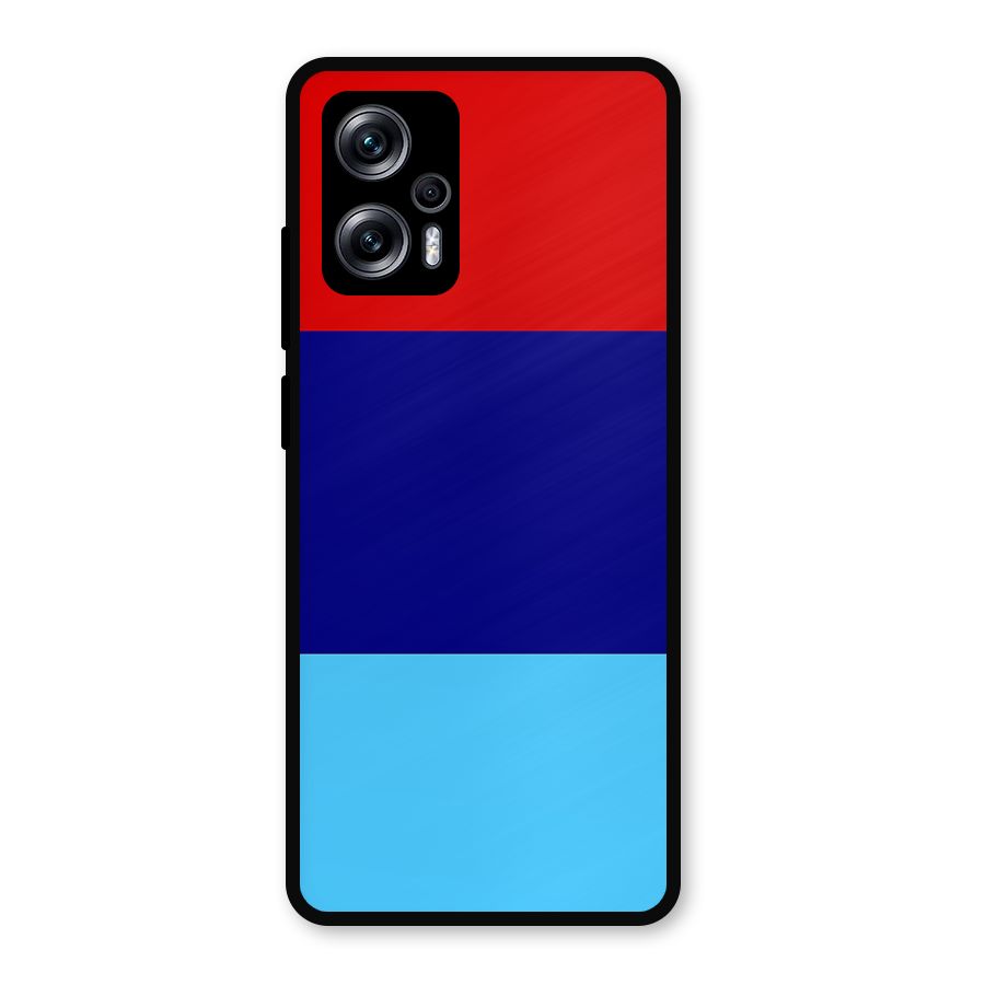 Armed Forces Stripes Metal Back Case for Redmi K50i