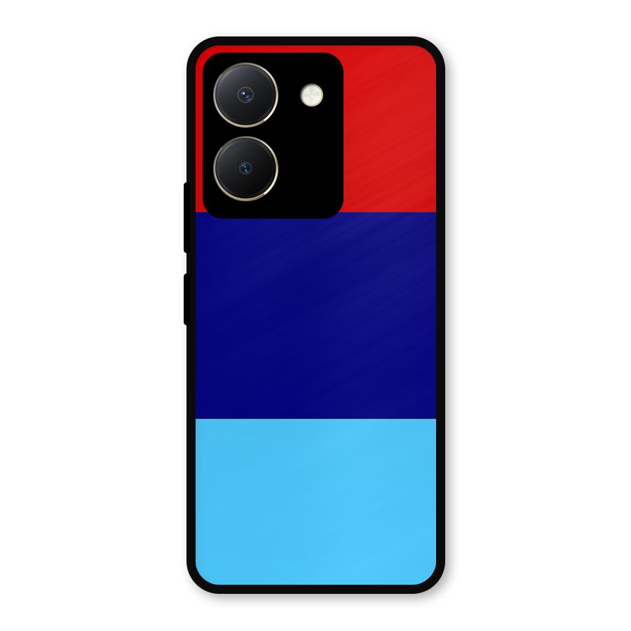 Armed Forces Stripes Metal Back Case for Vivo Y36