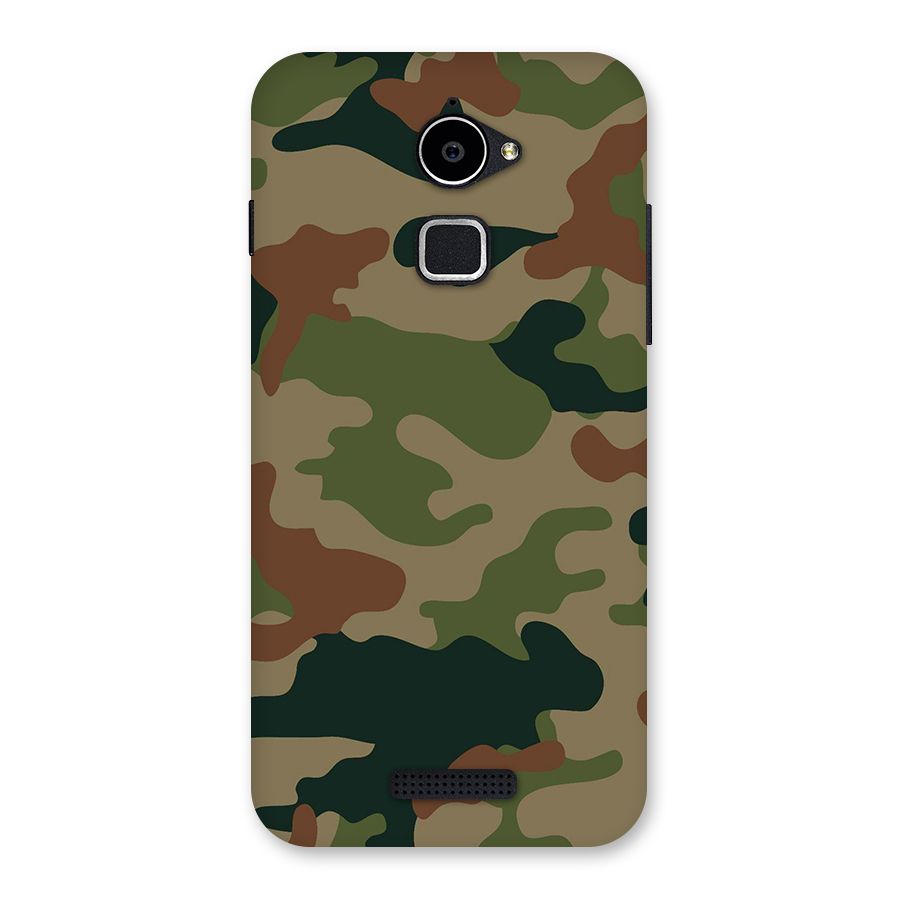 Army Camouflage Back Case for Coolpad Note 3 Lite