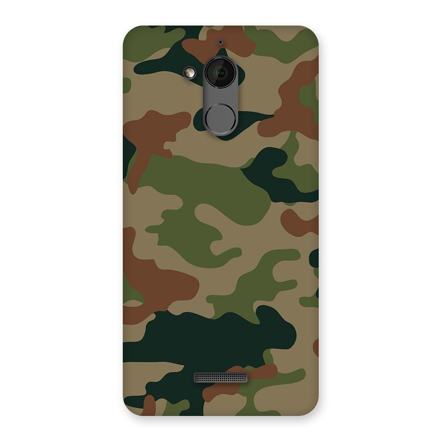 Army Camouflage Back Case for Coolpad Note 5