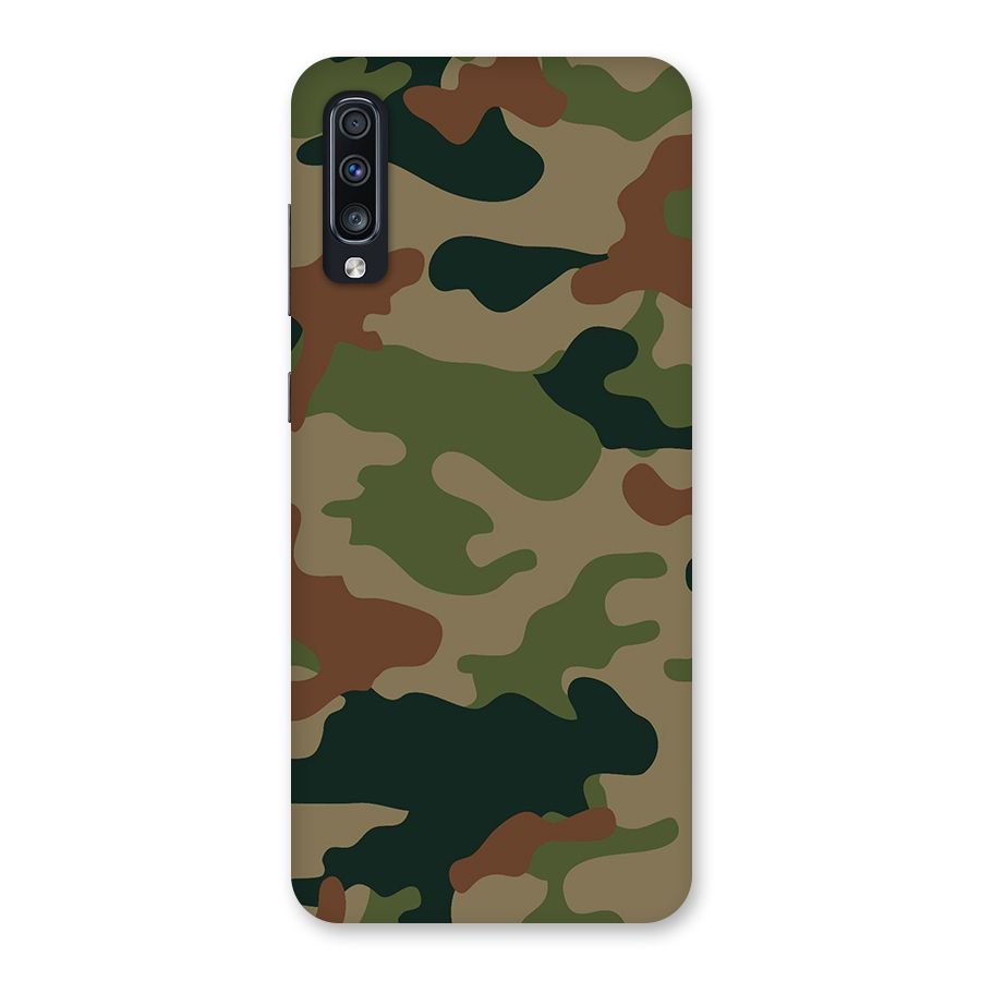 Army Camouflage Back Case for Galaxy A70