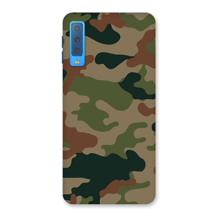 Army Camouflage Back Case for Galaxy A7 (2018)