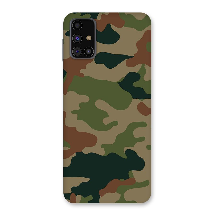 Army Camouflage Back Case for Galaxy M31s