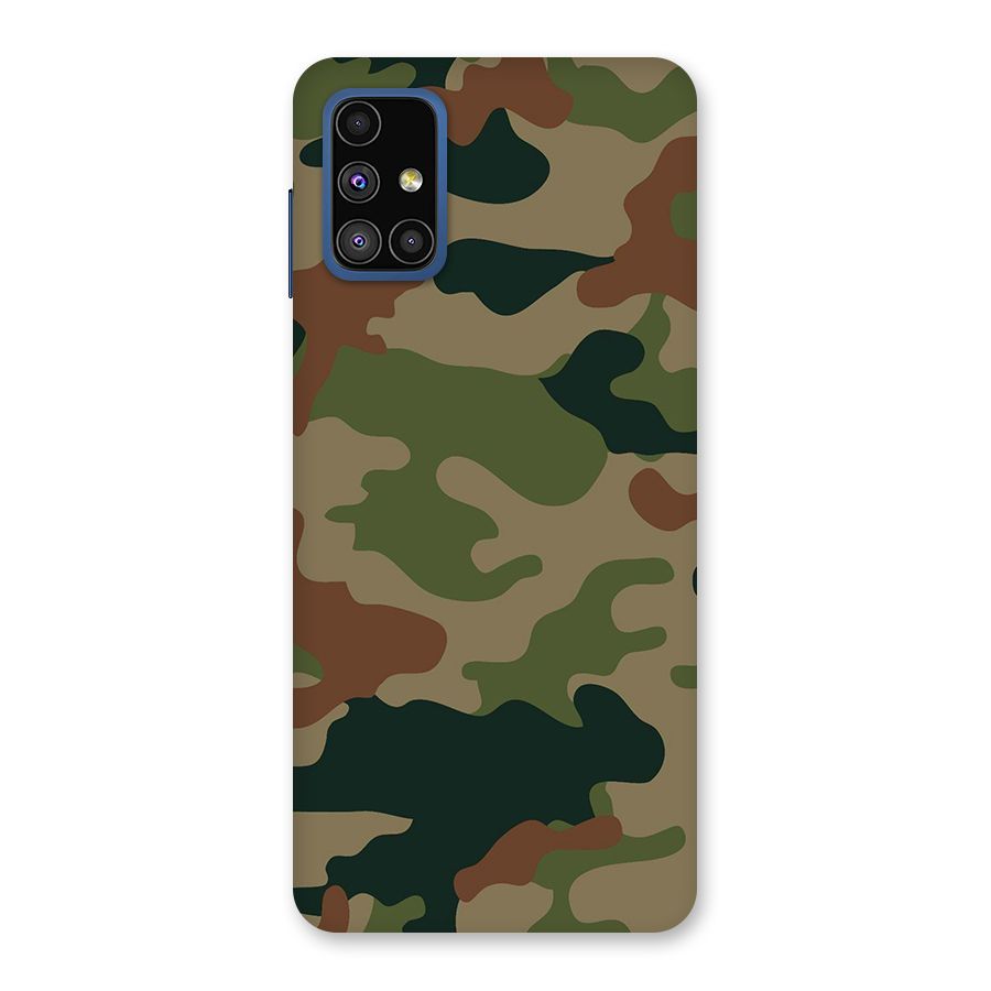 Army Camouflage Back Case for Galaxy M51