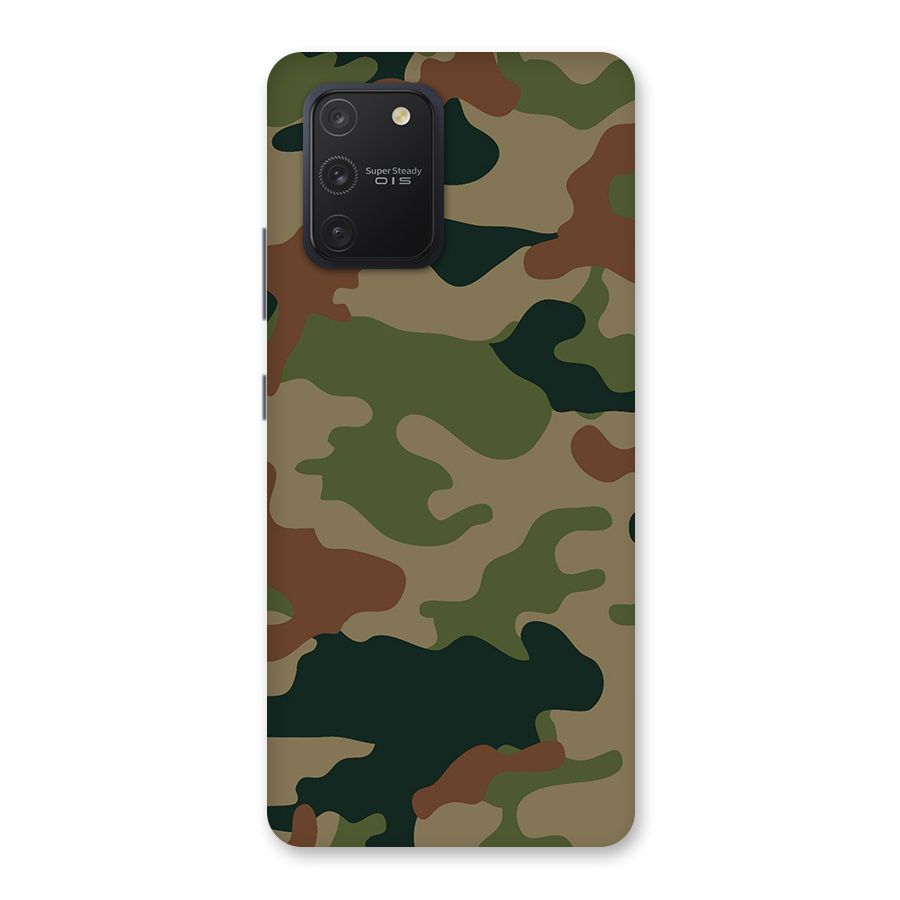 Army Camouflage Back Case for Galaxy S10 Lite