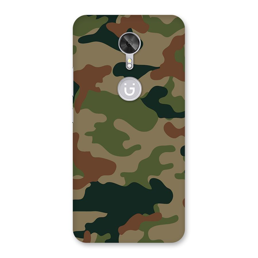 Army Camouflage Back Case for Gionee A1