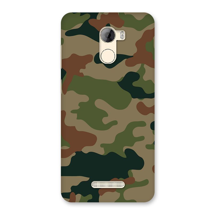 Army Camouflage Back Case for Gionee A1 LIte