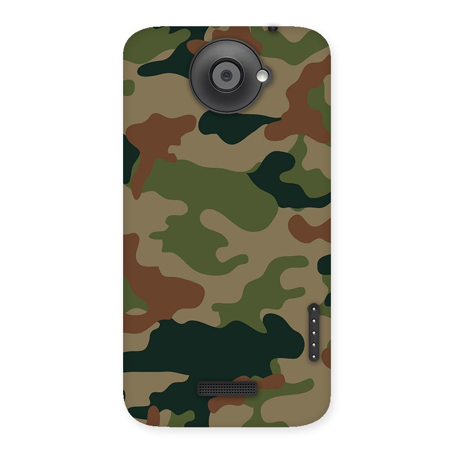 Army Camouflage Back Case for HTC One X