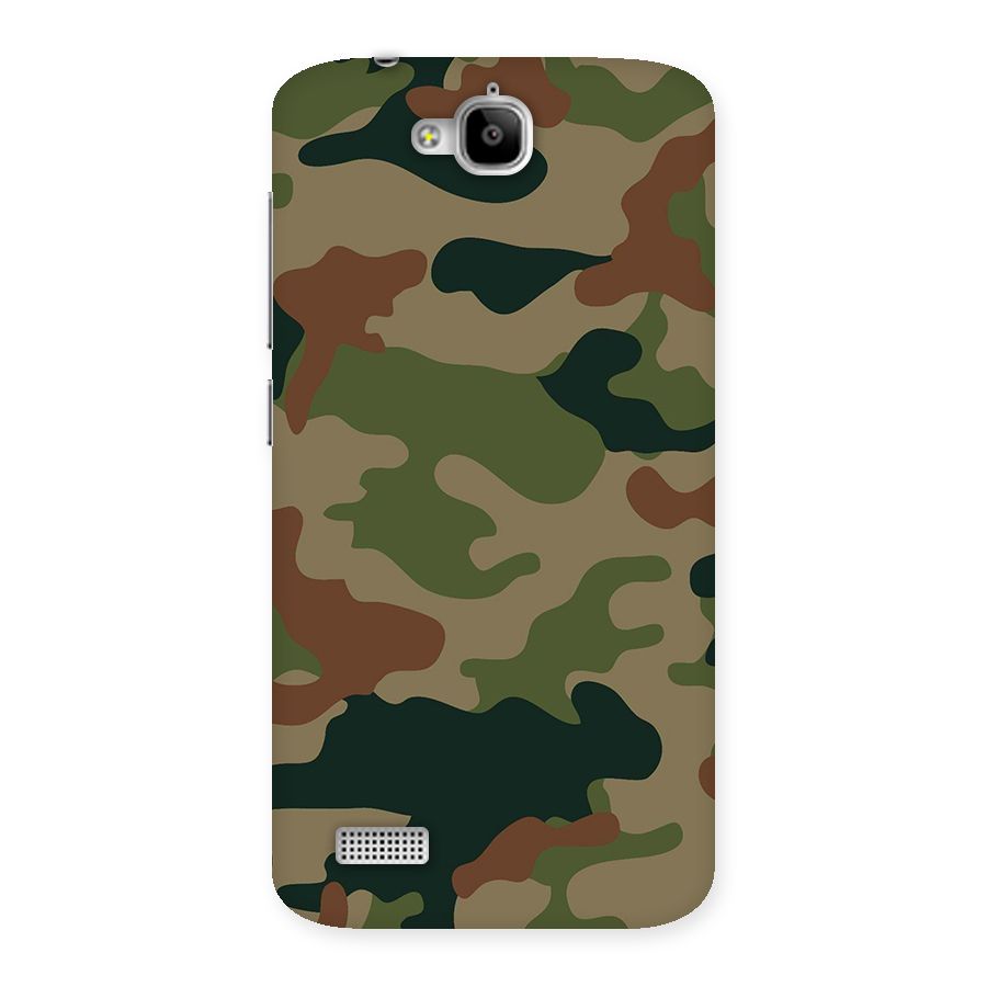 Army Camouflage Back Case for Honor Holly