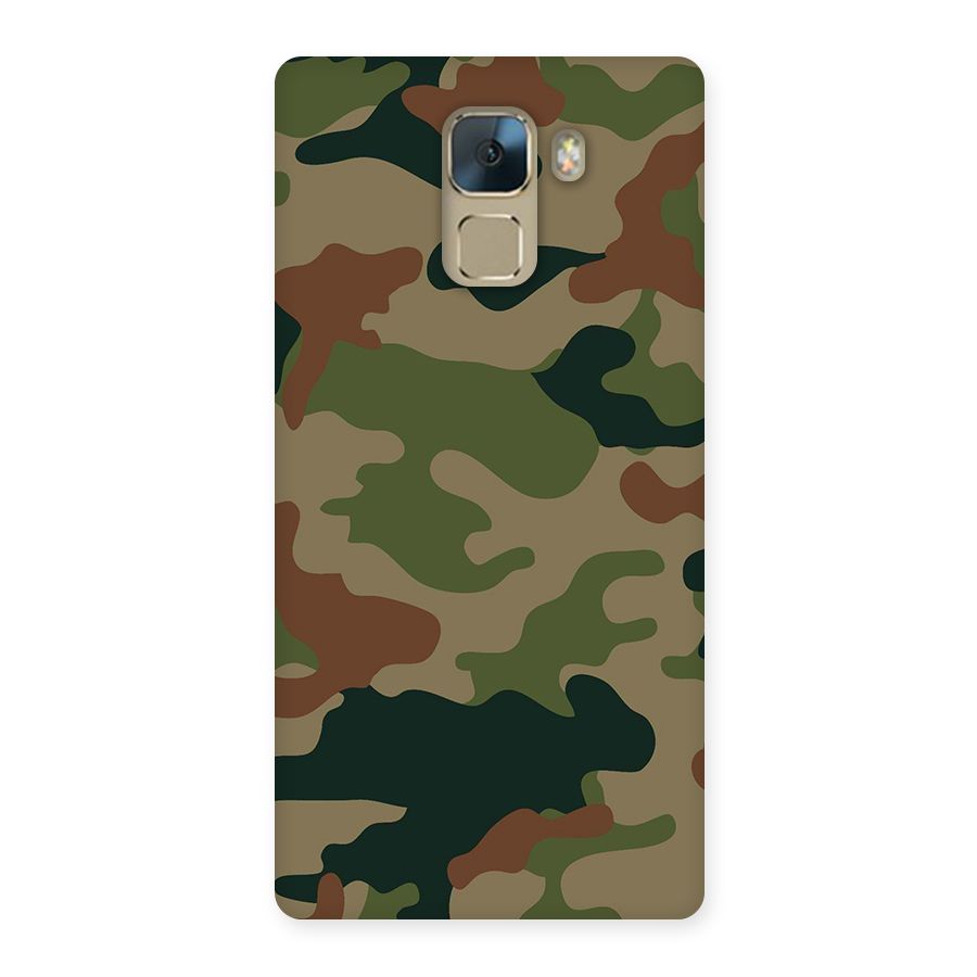 Army Camouflage Back Case for Huawei Honor 7