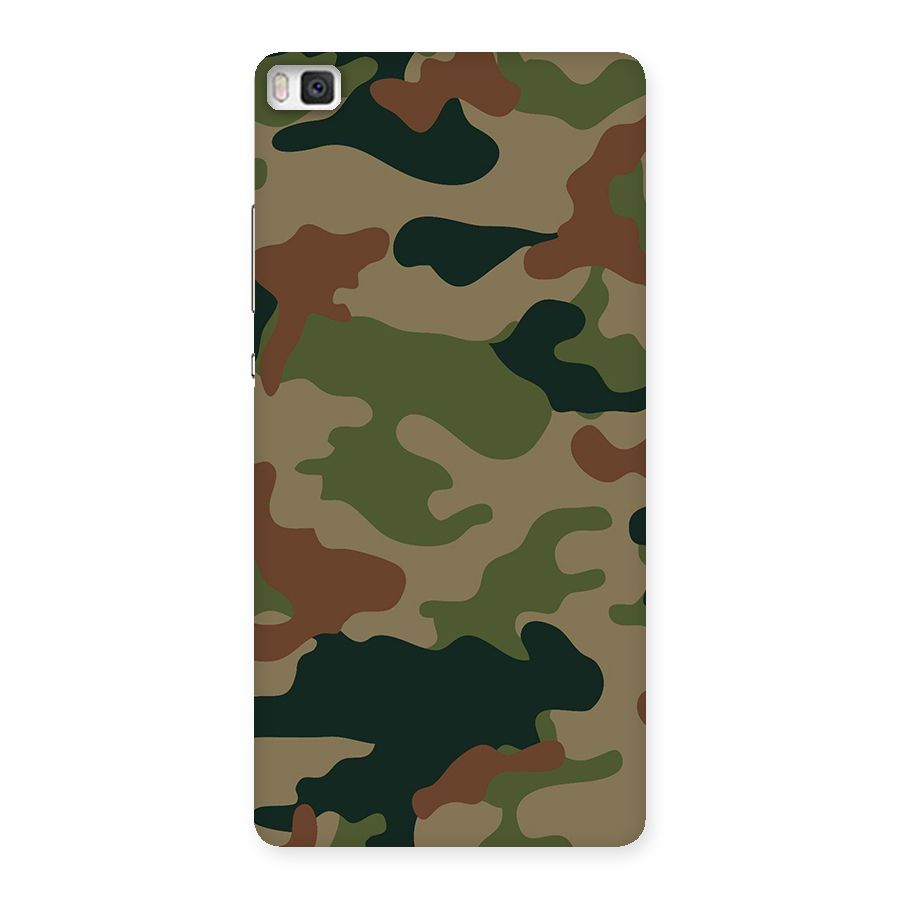 Army Camouflage Back Case for Huawei P8