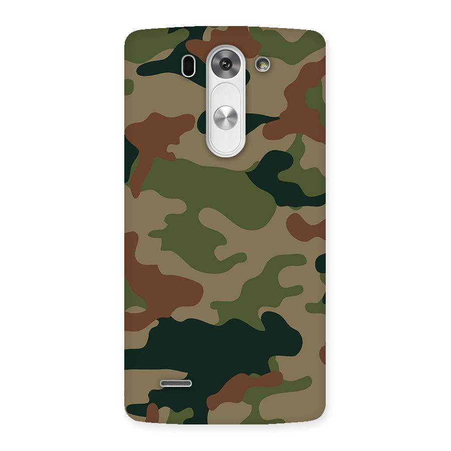 Army Camouflage Back Case for LG G3 Beat