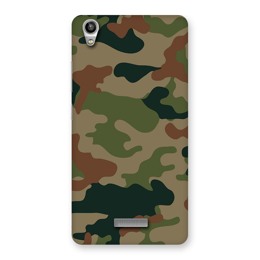 Army Camouflage Back Case for Lava-Pixel-V1