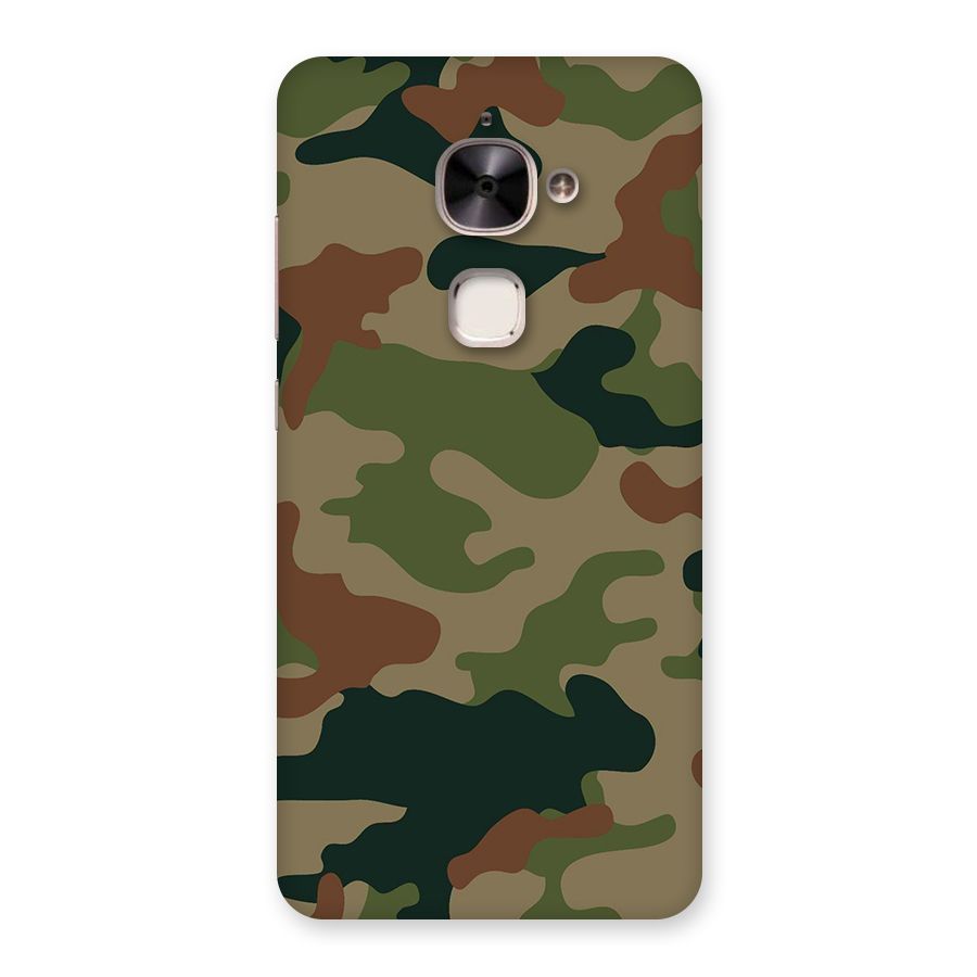Army Camouflage Back Case for Le 2