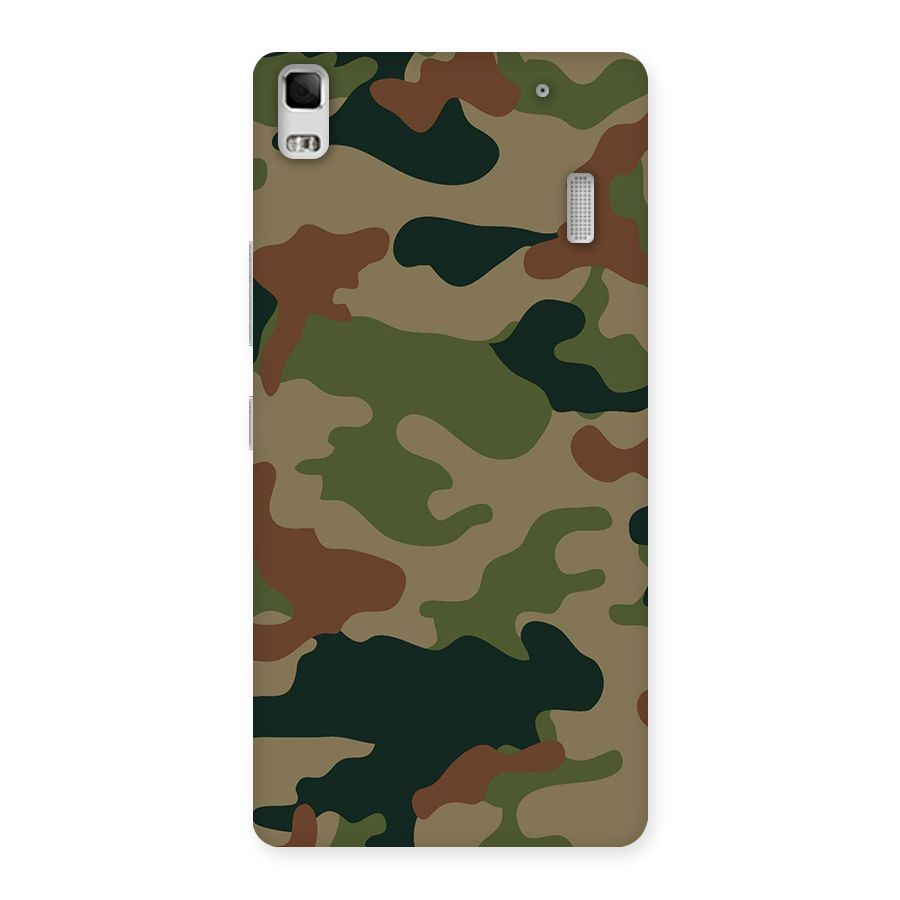 Army Camouflage Back Case for Lenovo K3 Note