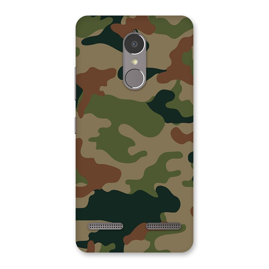 Army Camouflage Back Case for Lenovo K6