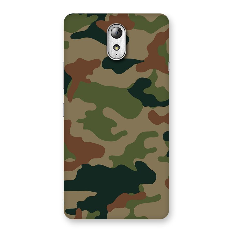 Army Camouflage Back Case for Lenovo Vibe P1M