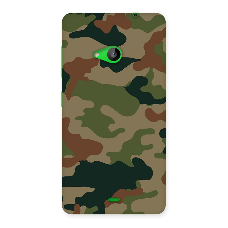 Army Camouflage Back Case for Lumia 535