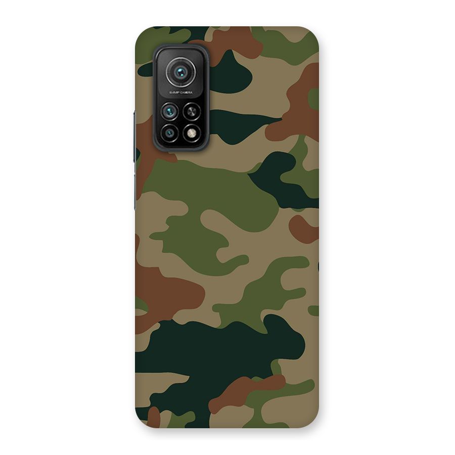 Army Camouflage Back Case for Mi 10T 5G