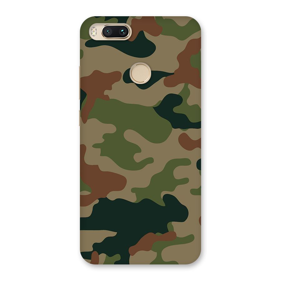 Army Camouflage Back Case for Mi A1
