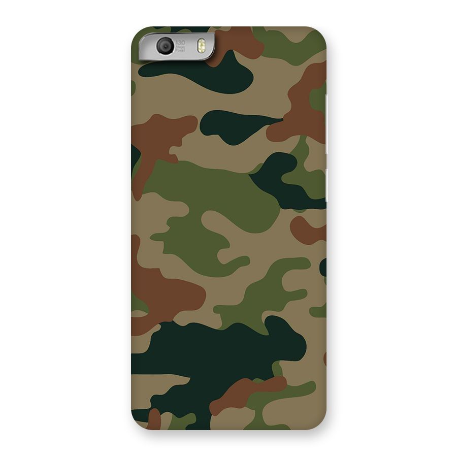 Army Camouflage Back Case for Micromax Canvas Knight 2