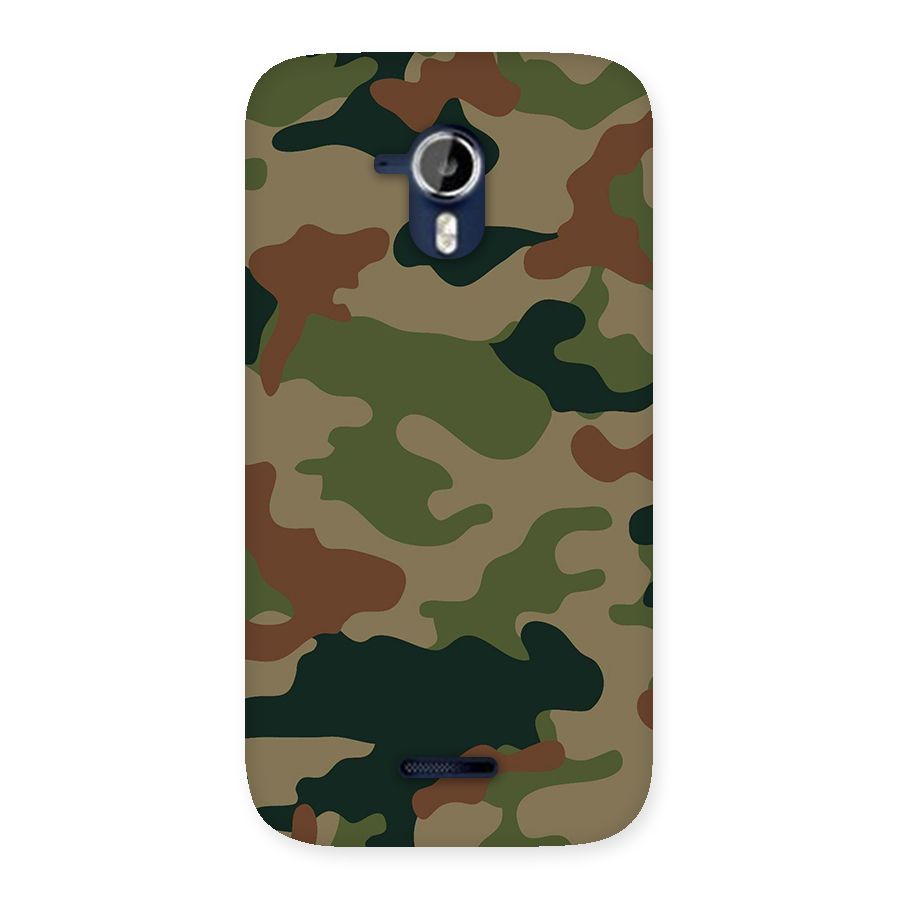 Army Camouflage Back Case for Micromax Canvas Magnus A117