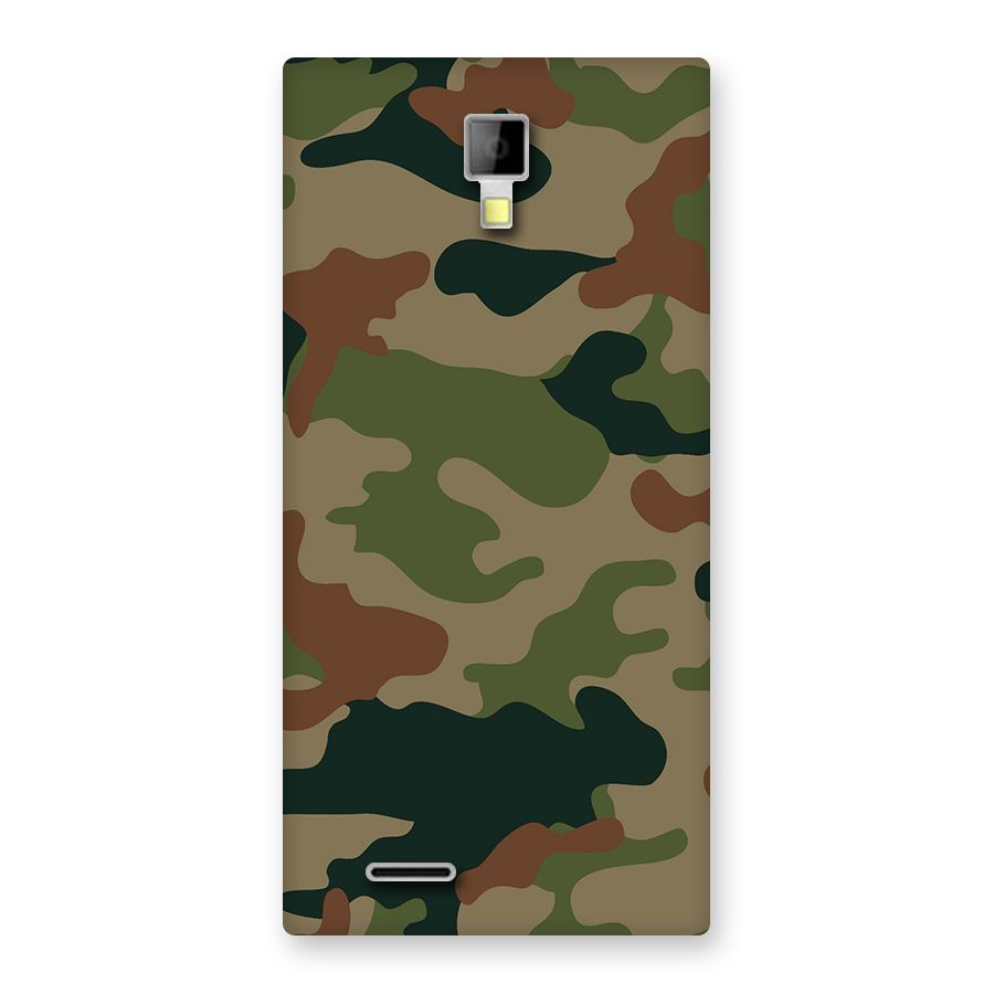 Army Camouflage Back Case for Micromax Canvas Xpress A99