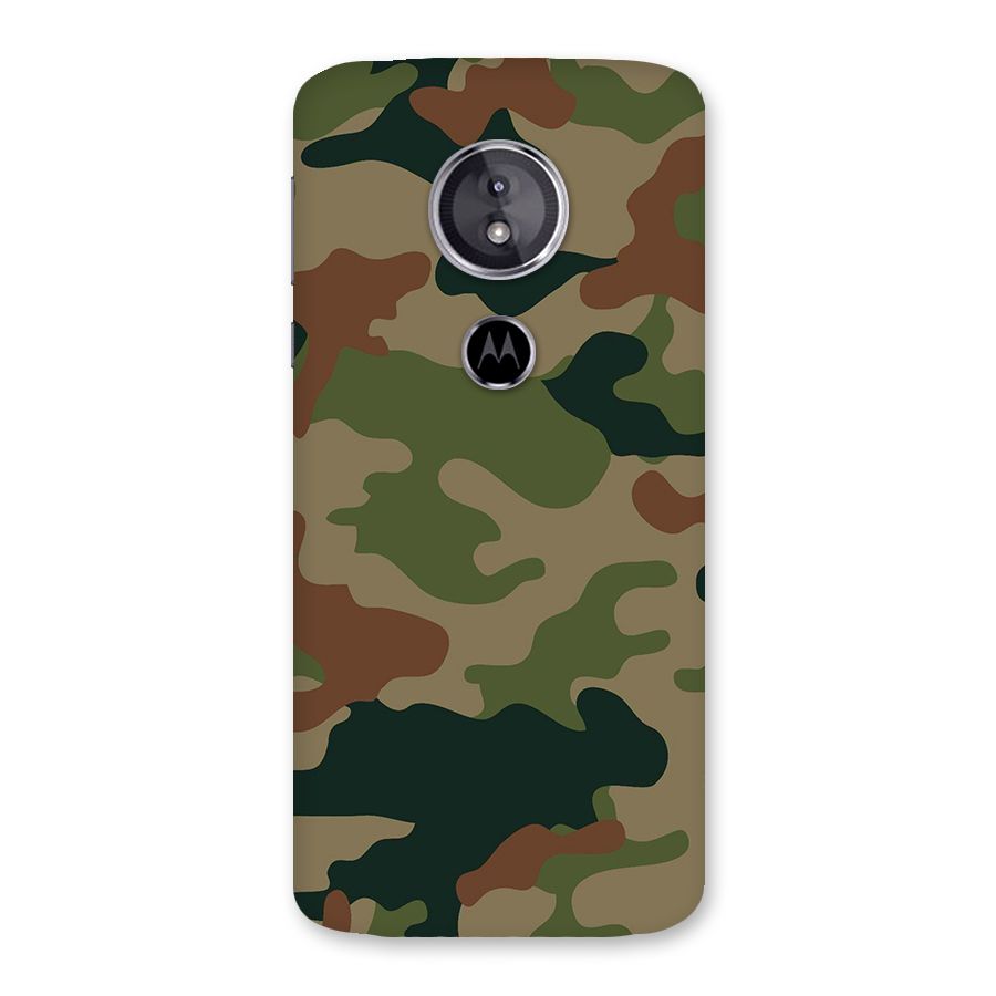 Army Camouflage Back Case for Moto E5