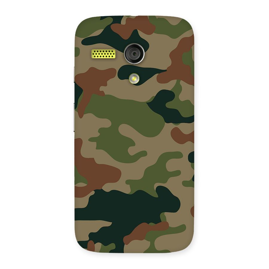 Army Camouflage Back Case for Moto G