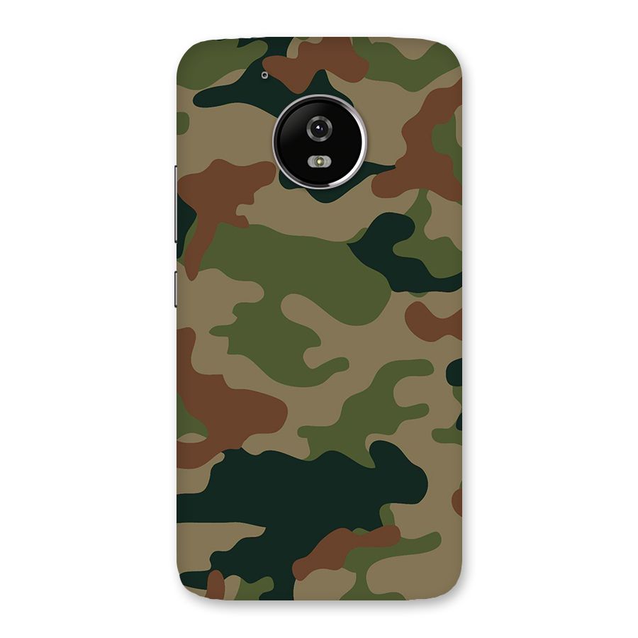 Army Camouflage Back Case for Moto G5