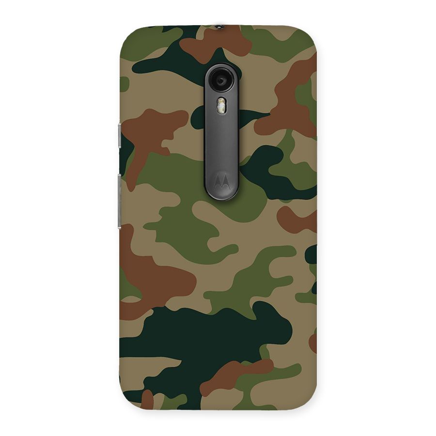 Army Camouflage Back Case for Moto G Turbo