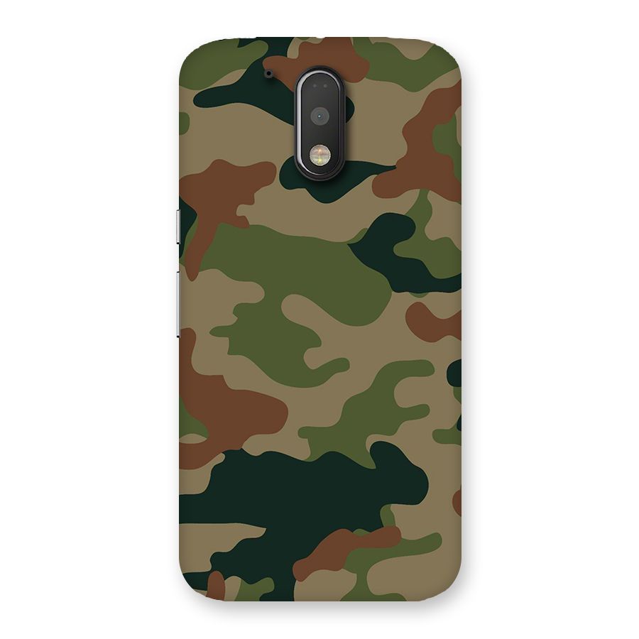 Army Camouflage Back Case for Motorola Moto G4 Plus